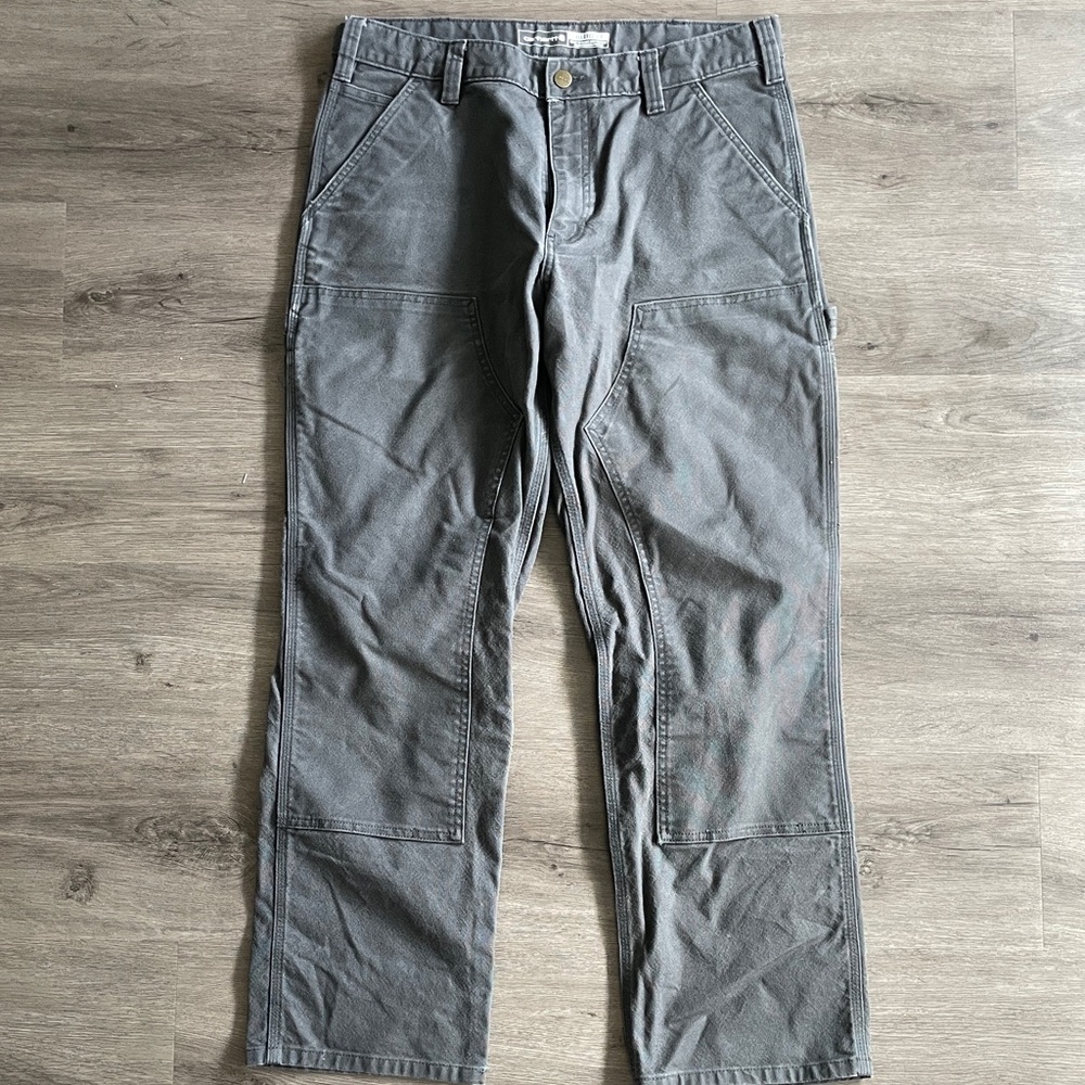 Carhartt  Double-Knee “Relaxed Fit” Grey Denim (Sz.34 x 30)